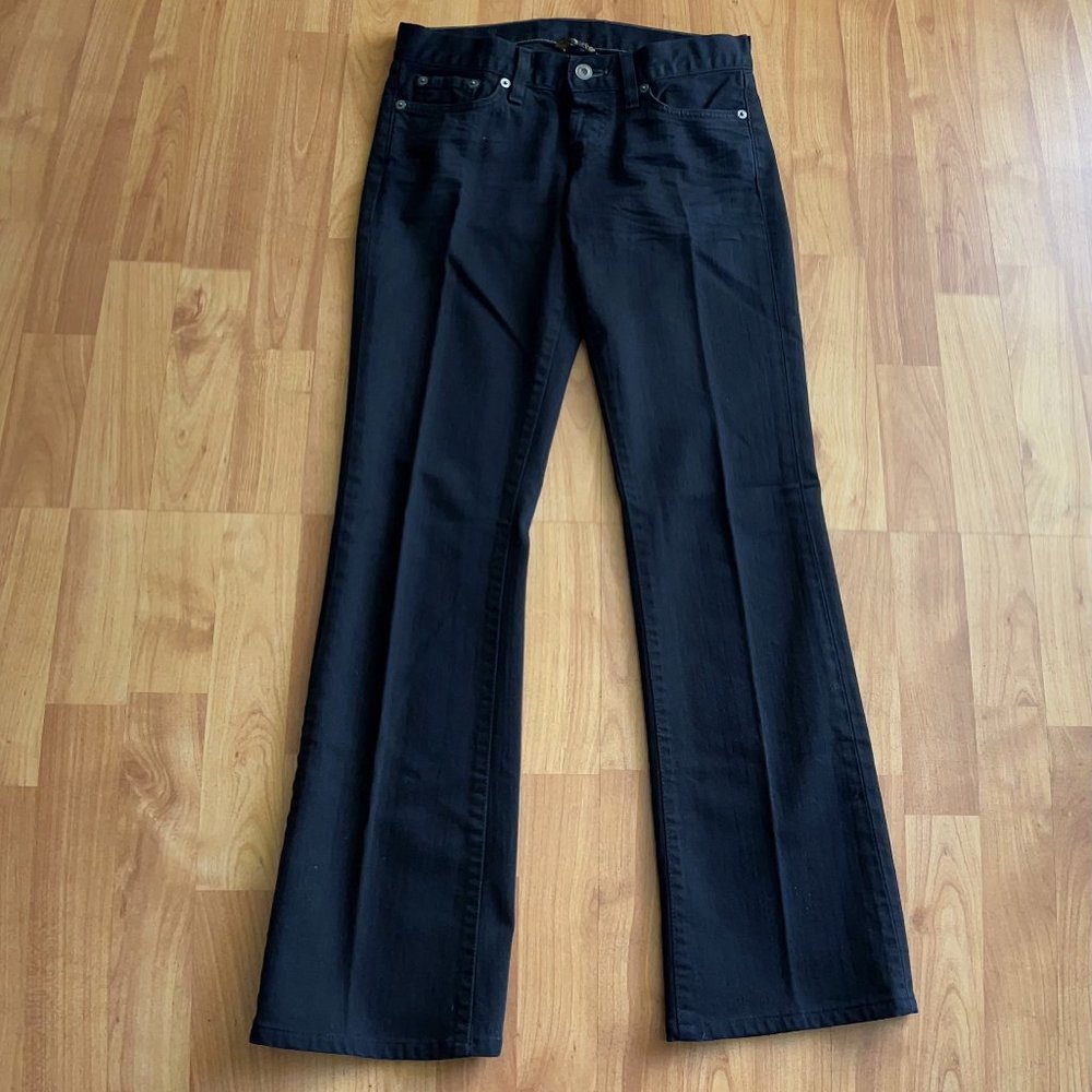 Lucky Brand black flare jean